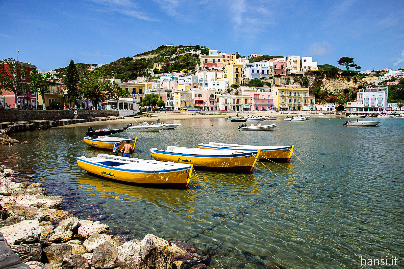 Nikon D90 sample photo. Boats @ponza photography