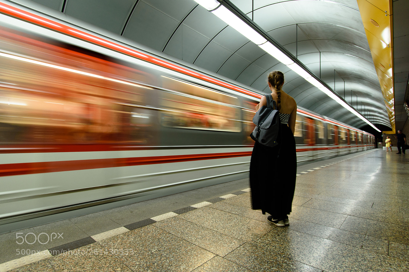 Nikon D5500 sample photo. Waiting for the underground photography