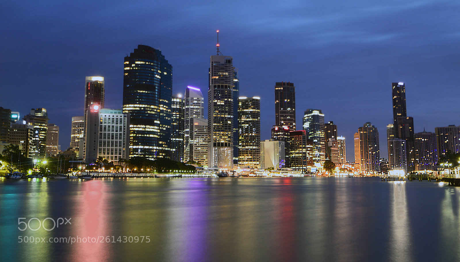Nikon D3200 sample photo. Brisbane before sunrise photography