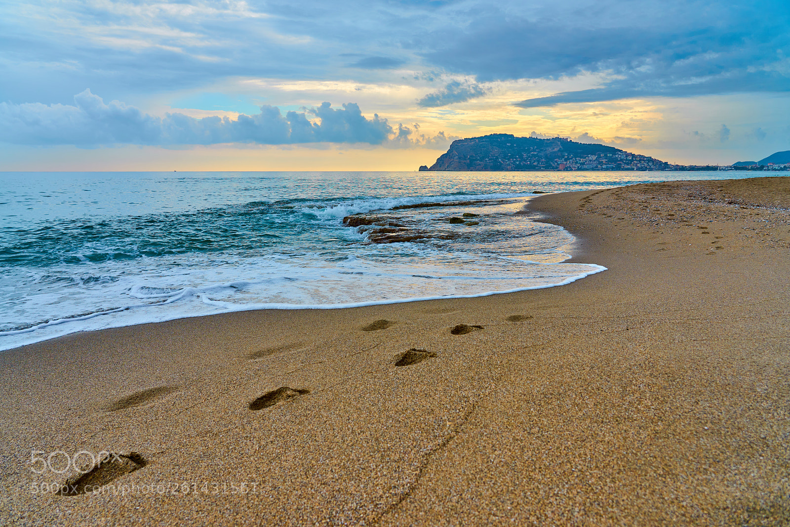 Sony a7 sample photo. Sunset in alanya photography
