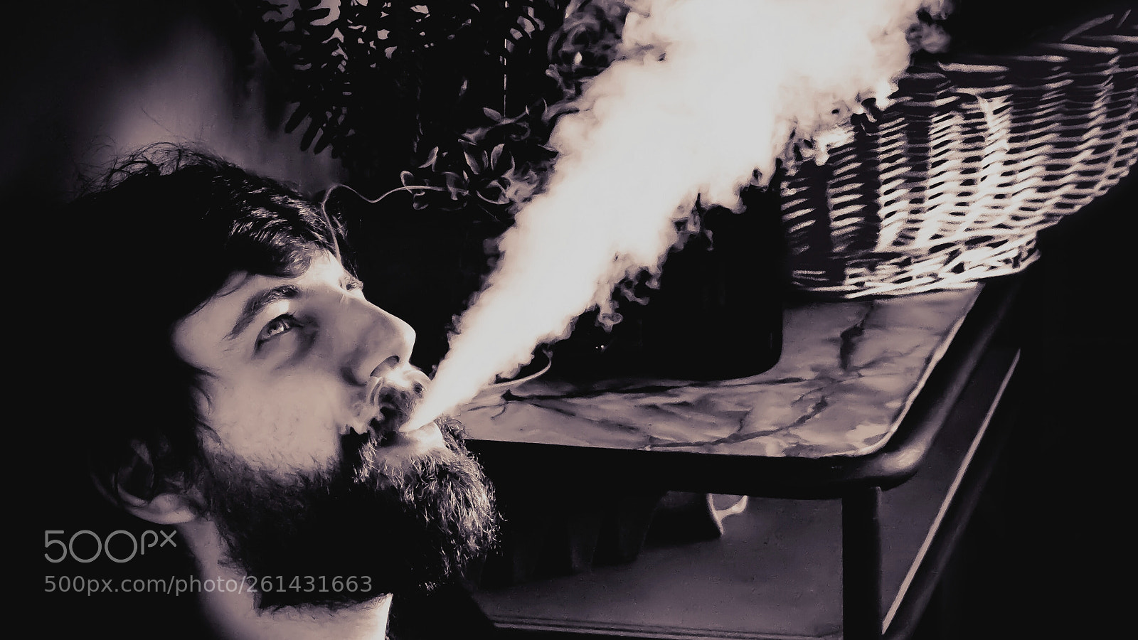 Olympus OM-D E-M10 sample photo. Smoking and thinking photography