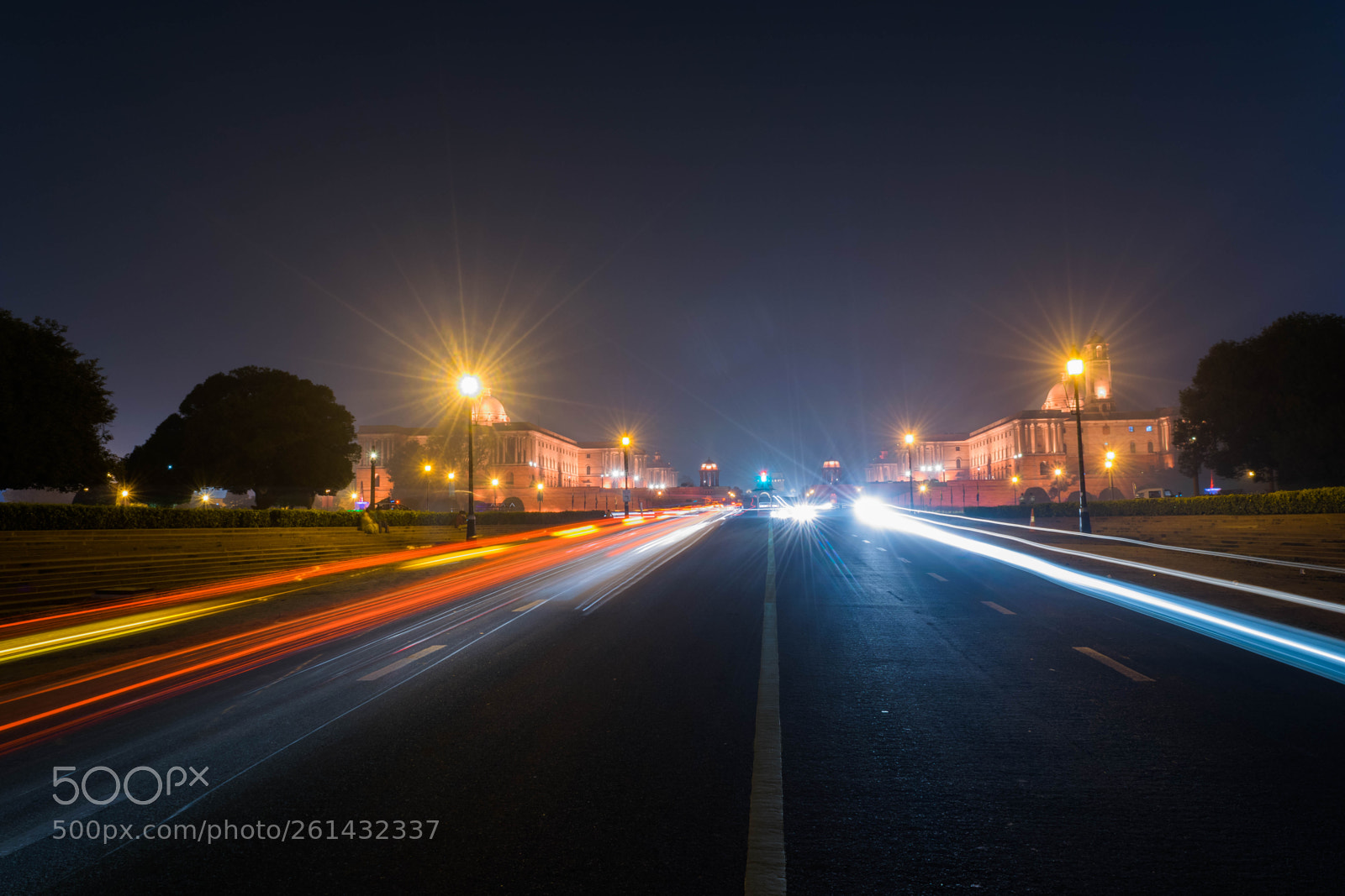 Nikon D3300 sample photo. Two sided light trails photography