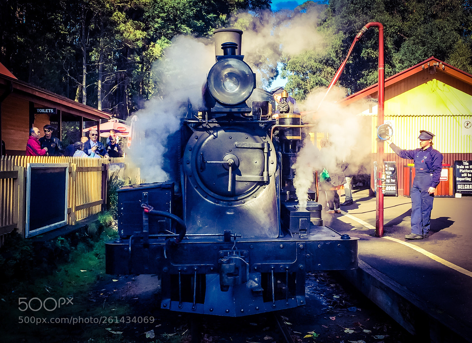Apple iPhone 6s sample photo. Puffing billy railway photography