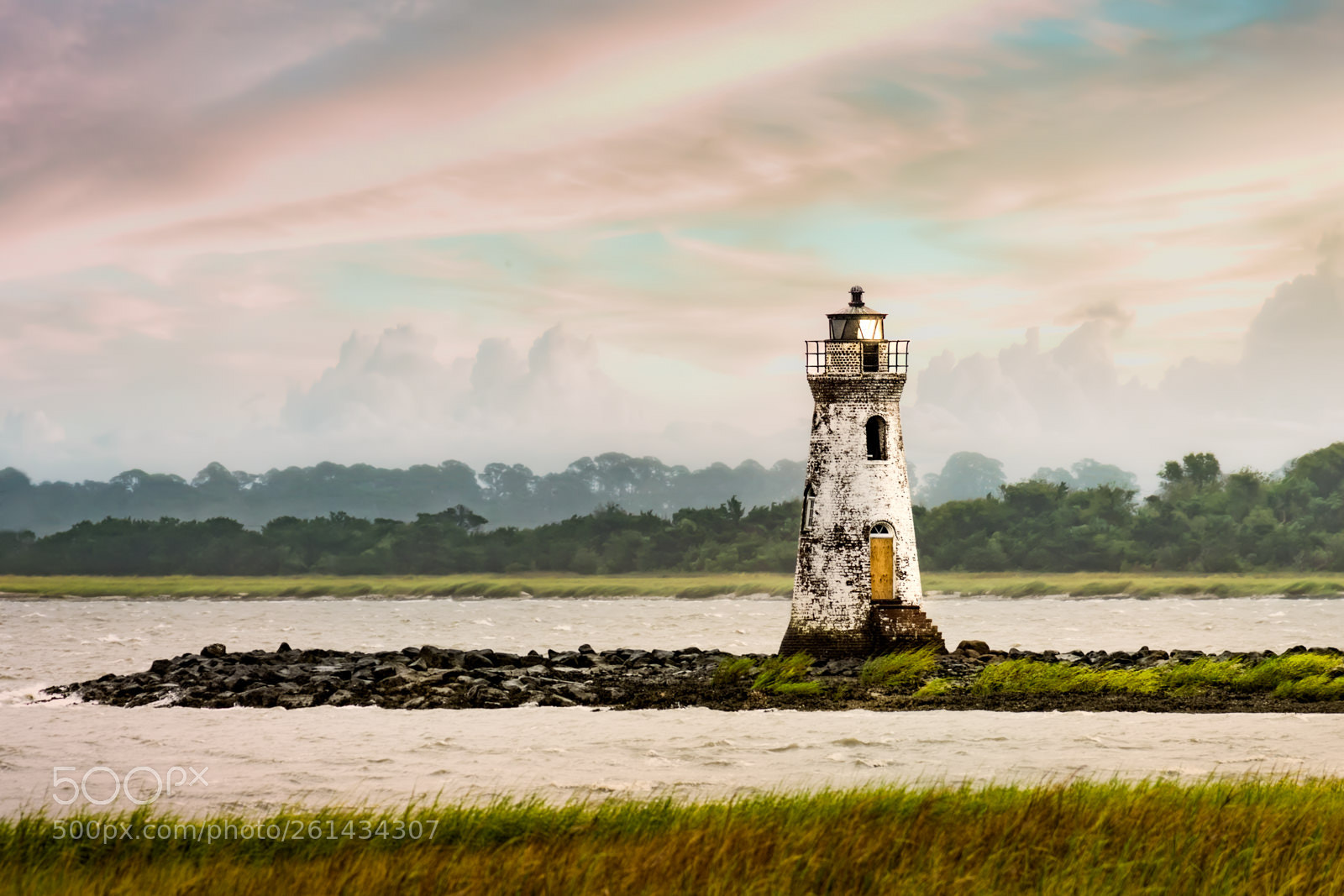 Nikon D5300 sample photo. Cockspur lighthouse at low photography