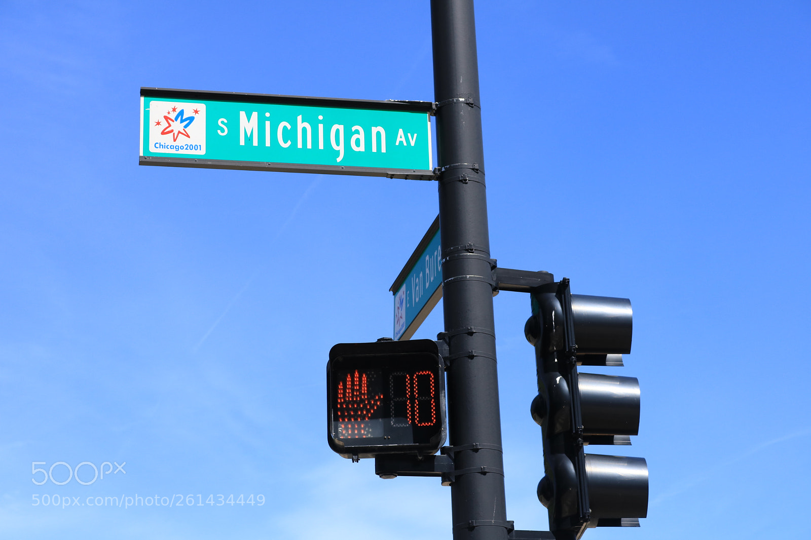 Canon EOS 750D (EOS Rebel T6i / EOS Kiss X8i) sample photo. Michigan ave sign photography