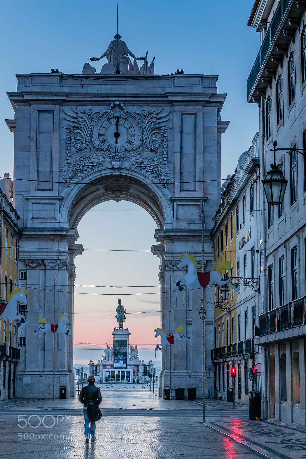 Sony a6300 sample photo. Sunrise in lisbon, portugal photography