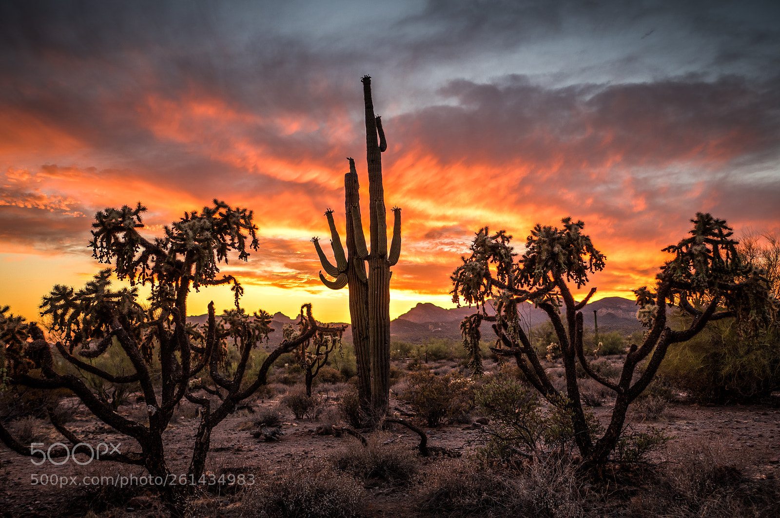 Panasonic Lumix DMC-GH4 sample photo. Superstition mountain photography