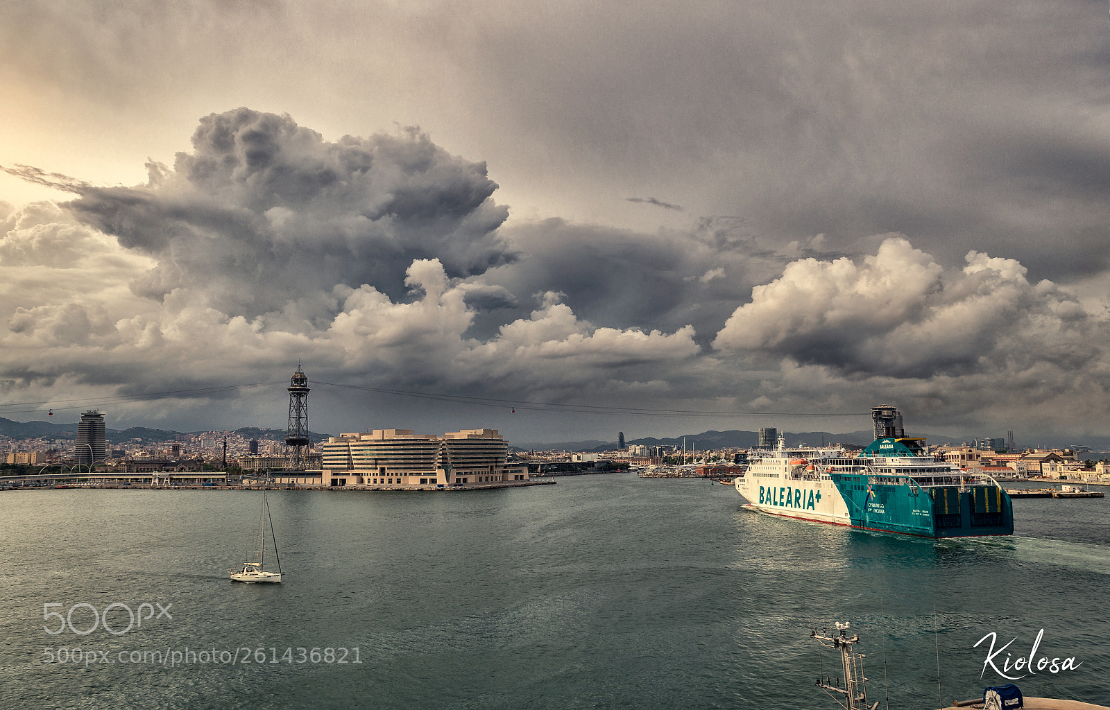 Canon EOS 6D sample photo. Puerto barcelona. photography