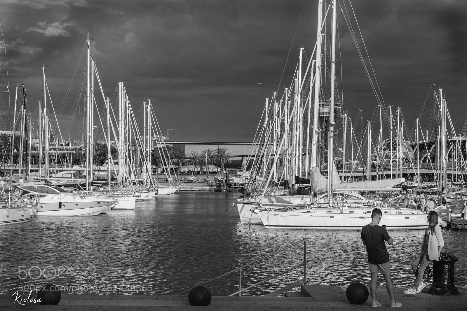 Canon EOS 6D sample photo. Puerto barcelona. photography