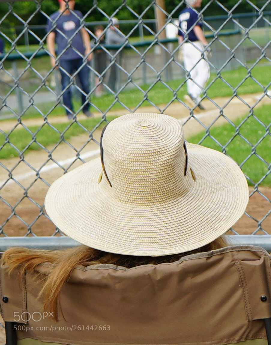 Sony a7 III sample photo. Watching little league photography