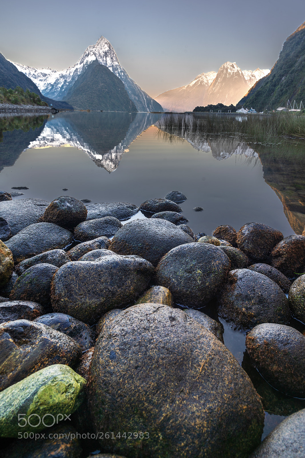 Sony a7R III sample photo. Milford sound reflection photography