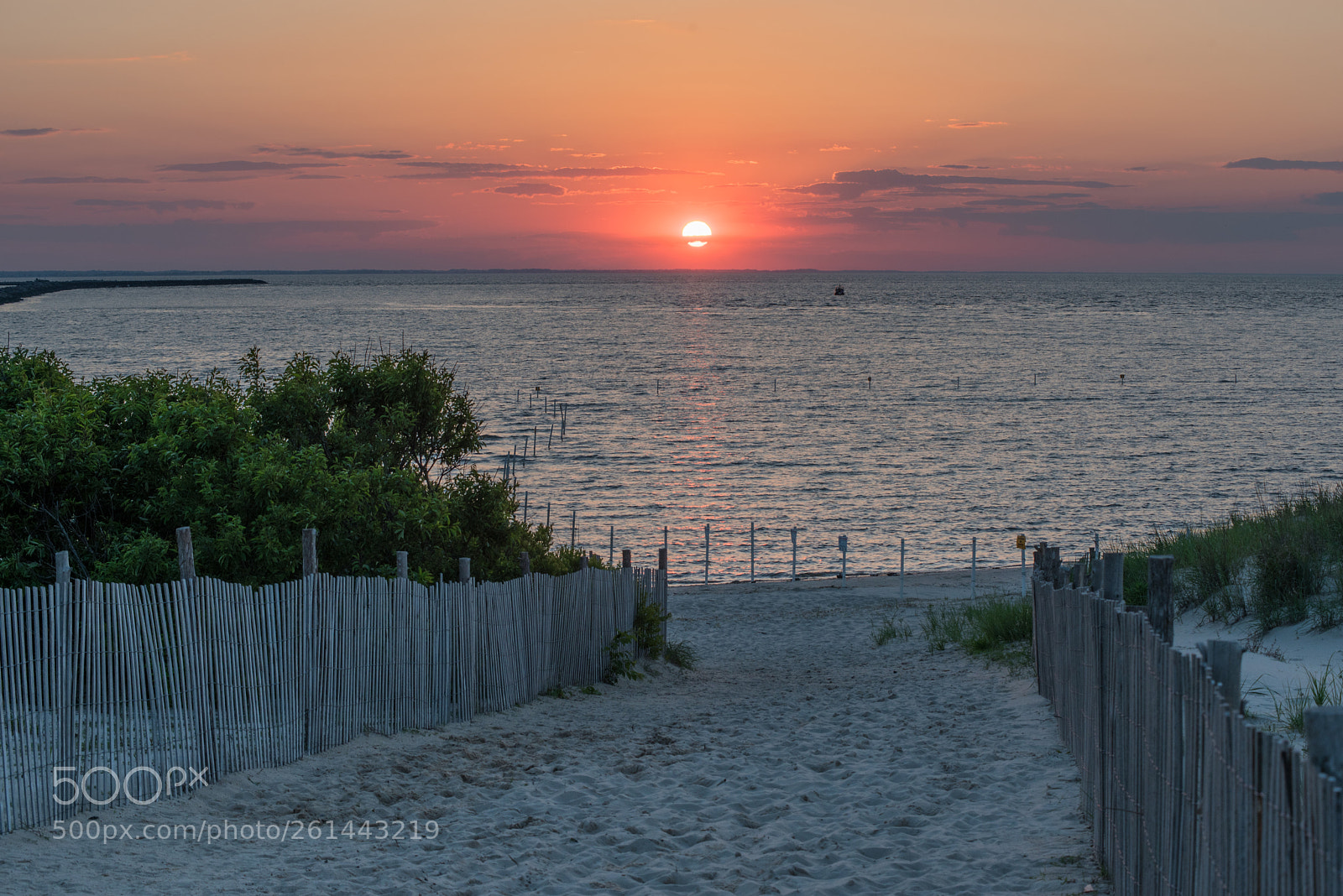 Nikon D750 sample photo. Henlopen sunset photography