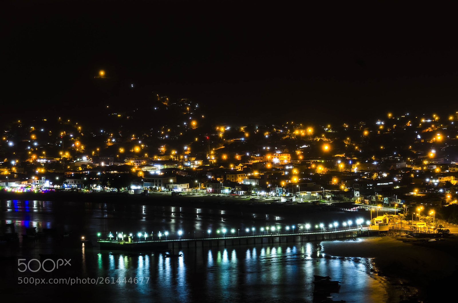 Nikon D7000 sample photo. Puerto lópez noche photography