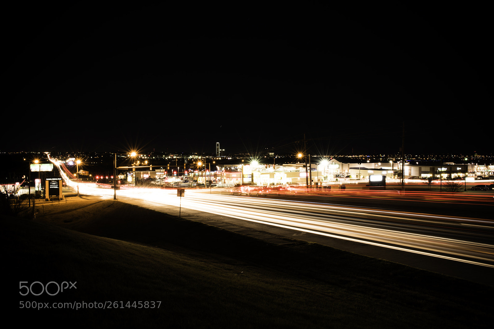 Nikon D810 sample photo. The light trails. photography