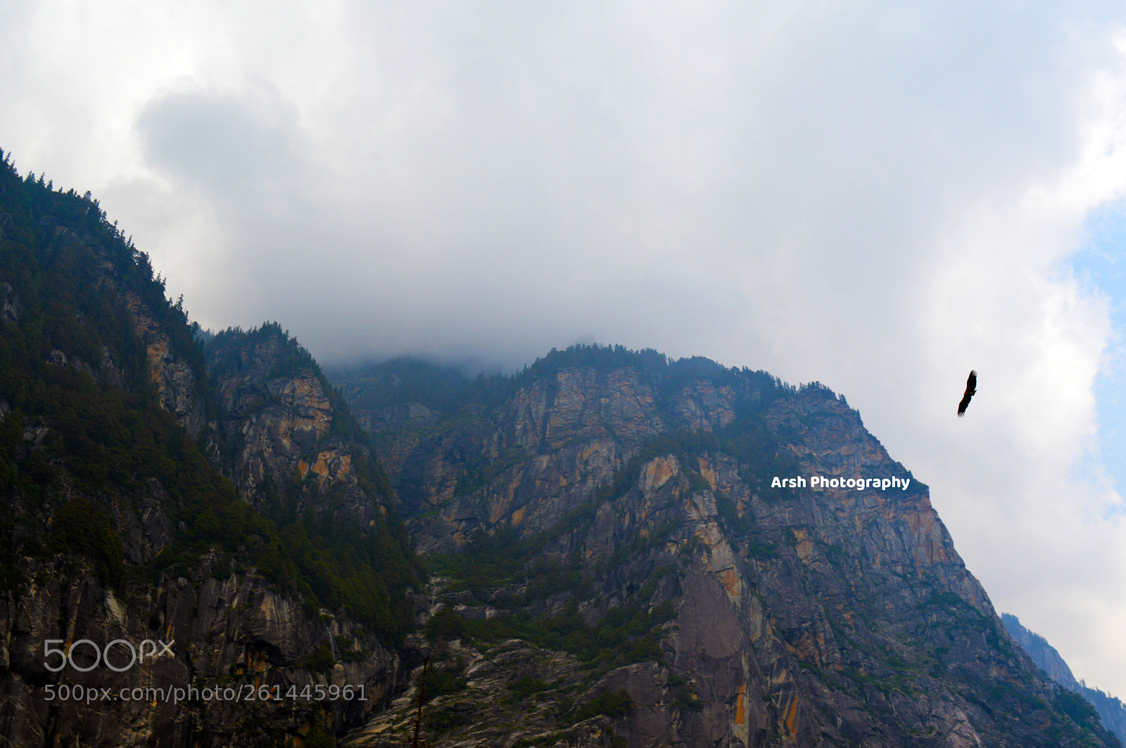 Nikon D3200 sample photo. Cloudy mountain photography