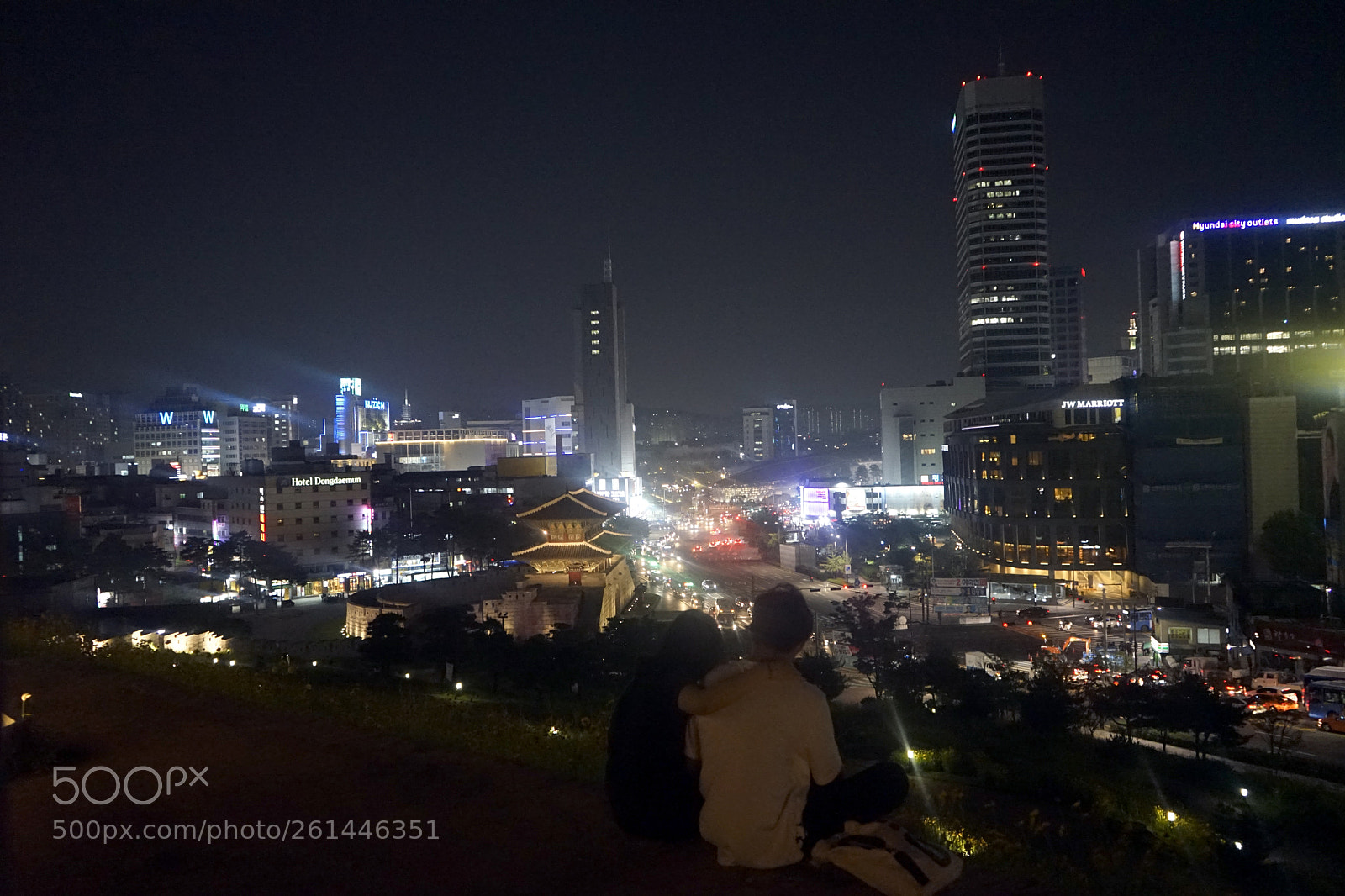 Sony a7 II sample photo. Night view of the photography