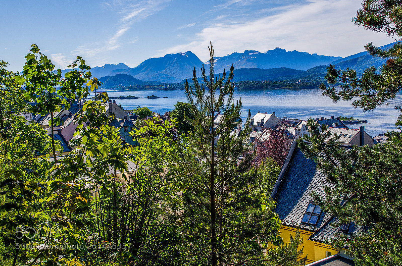 Nikon D7000 sample photo. Scenic alesund photography