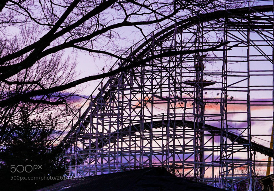 Sony a6000 sample photo. Coaster at dusk photography
