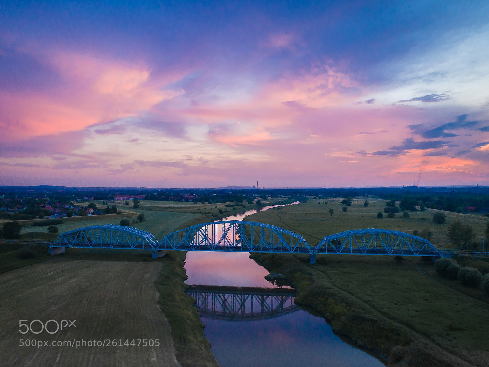DJI FC6310 sample photo. Sunset photography