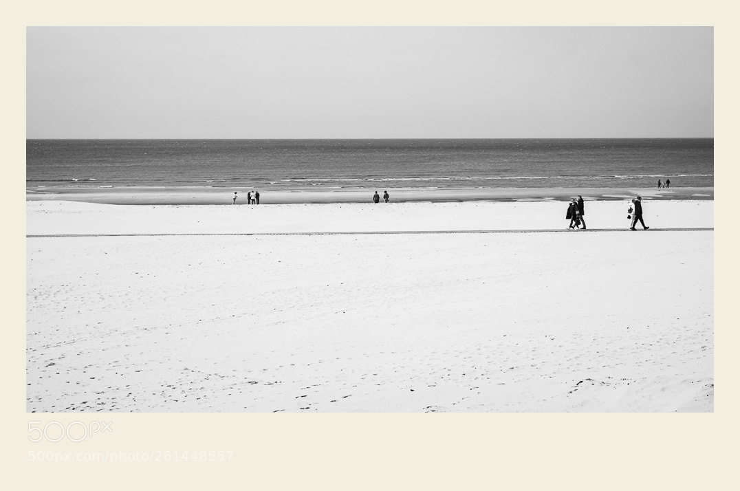 Fujifilm X-Pro2 sample photo. Marcheurs de plage photography