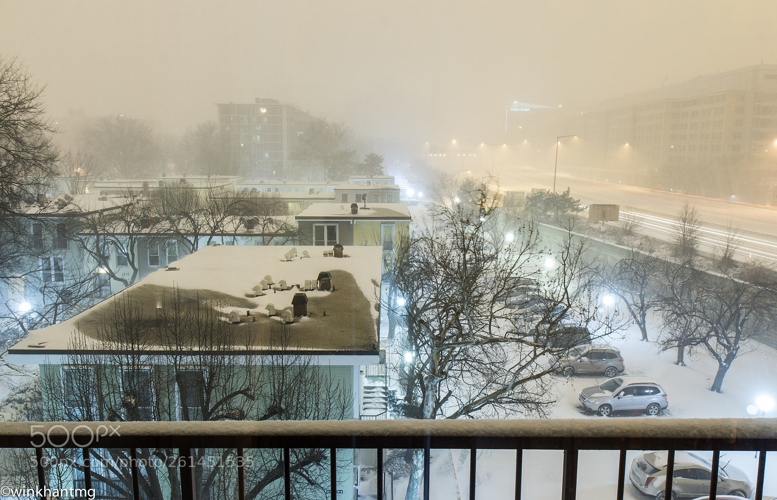 Canon EOS 60D sample photo. Snow blizzard in dc 2016 photography