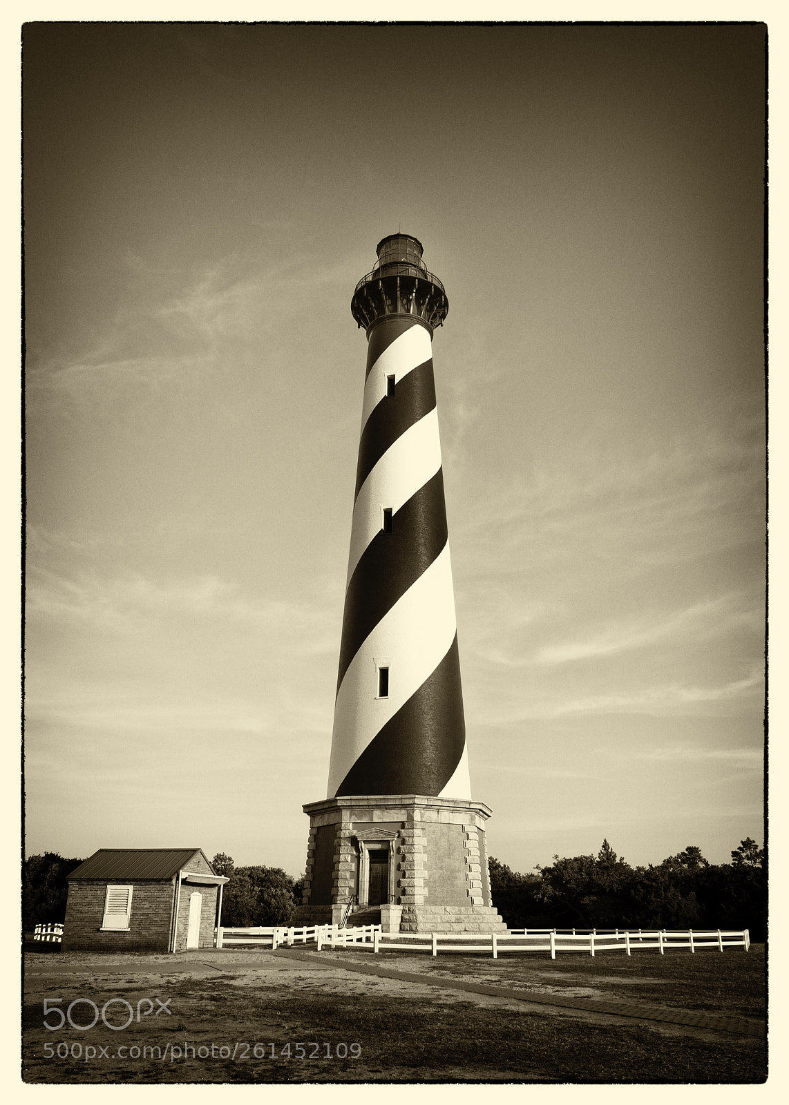Nikon D810 sample photo. Hatteras lighthouse photography
