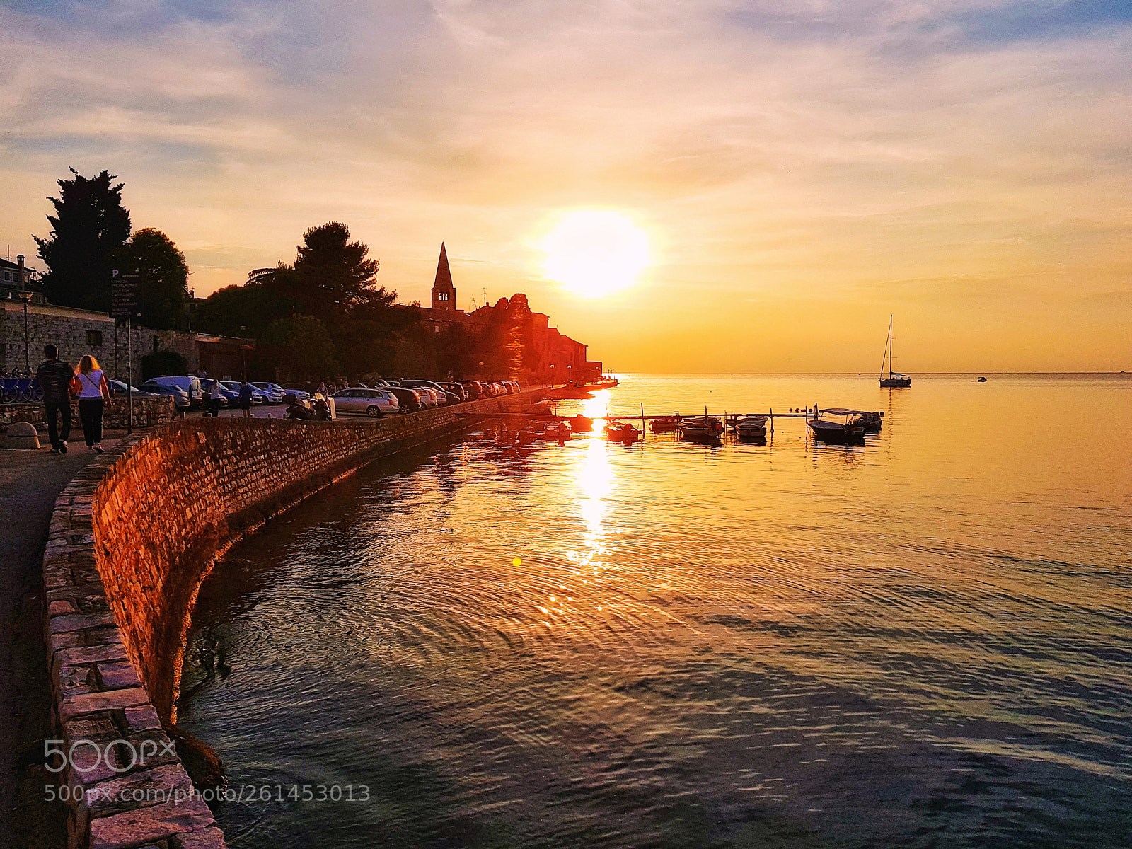 Samsung Galaxy S8 sample photo. Sonnenuntergang in porec photography