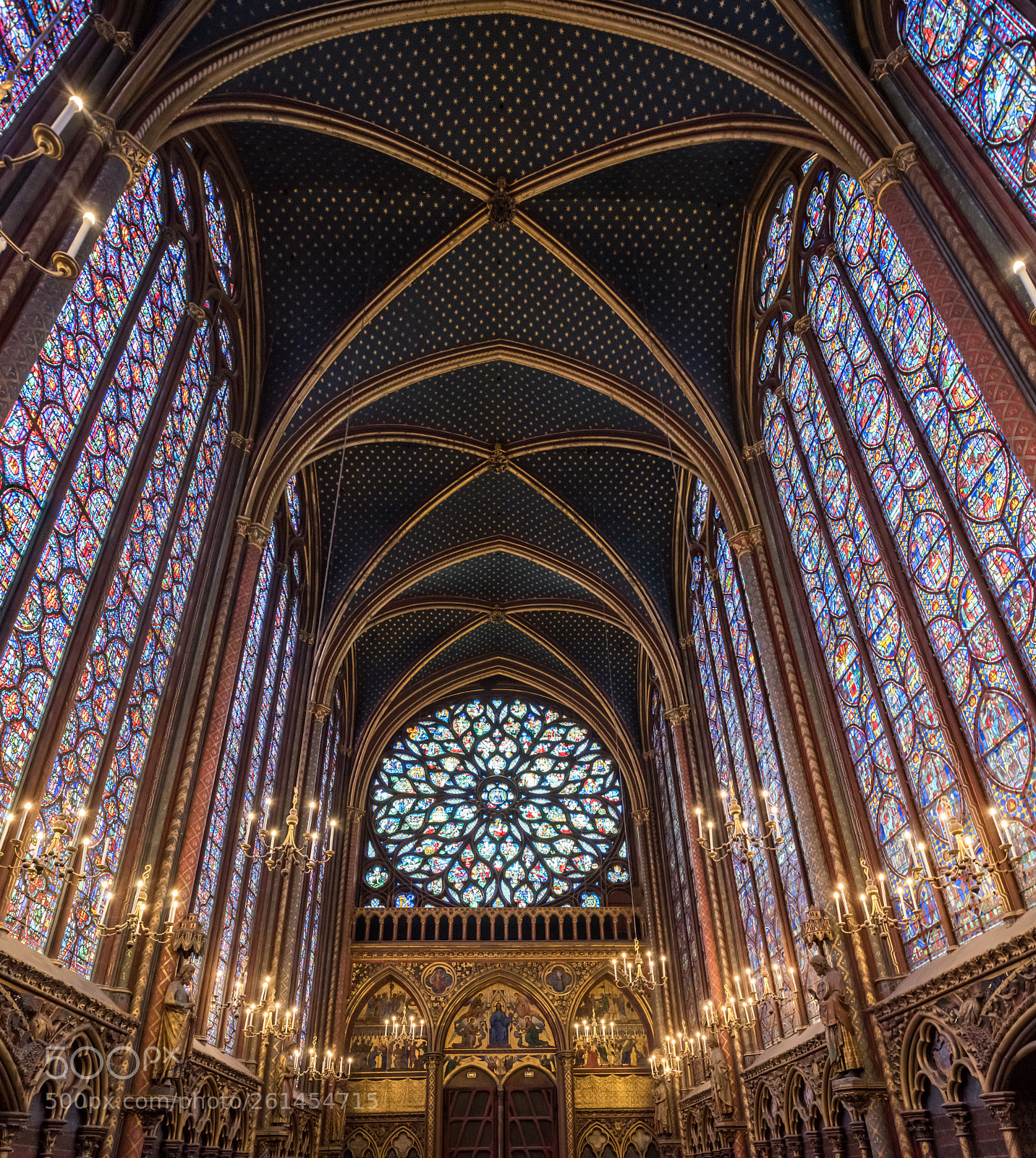 Nikon D750 sample photo. Sainte-chapelle, paris, france photography