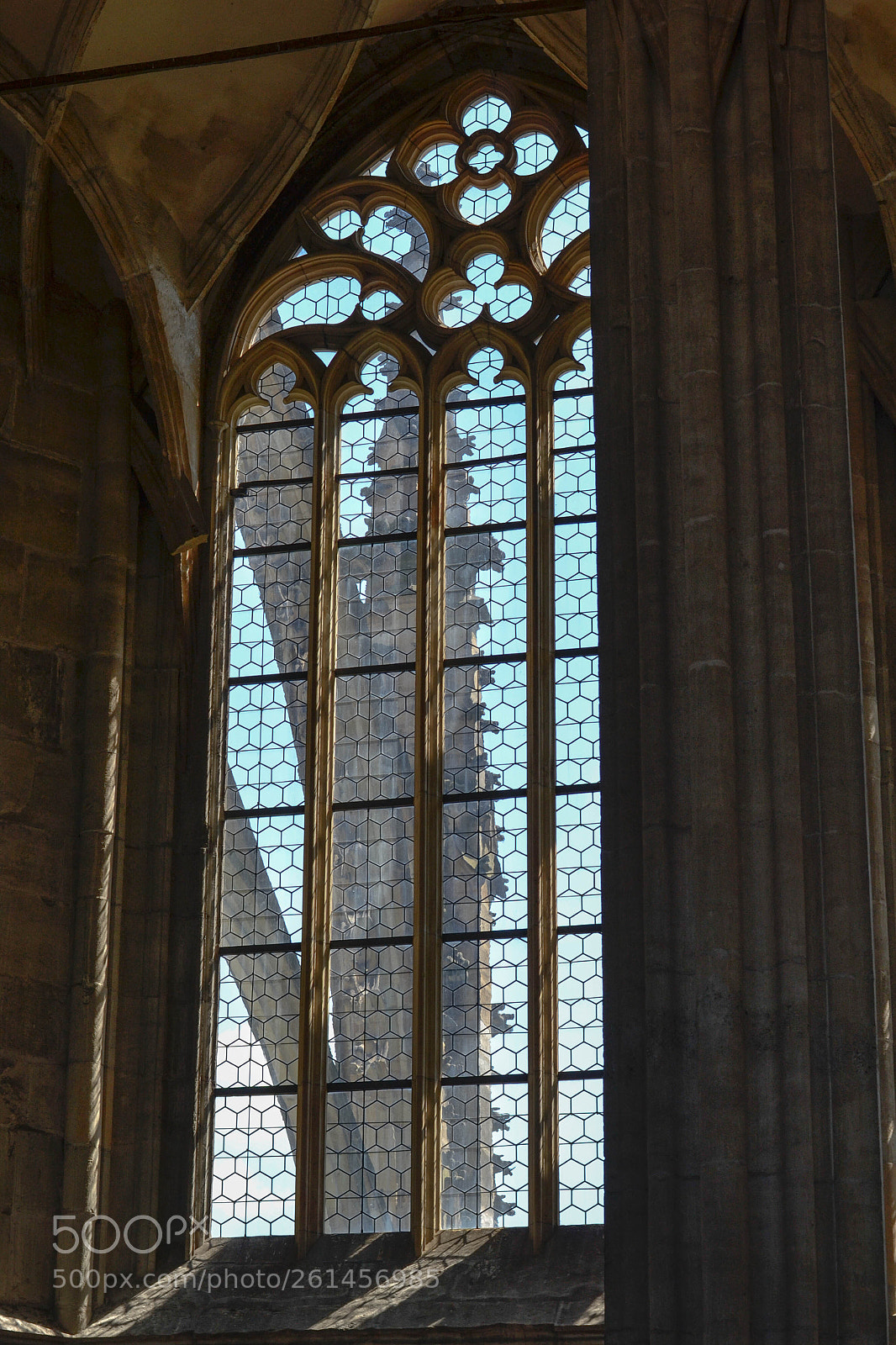 Nikon D3100 sample photo. Inside kutná hora cathedral photography