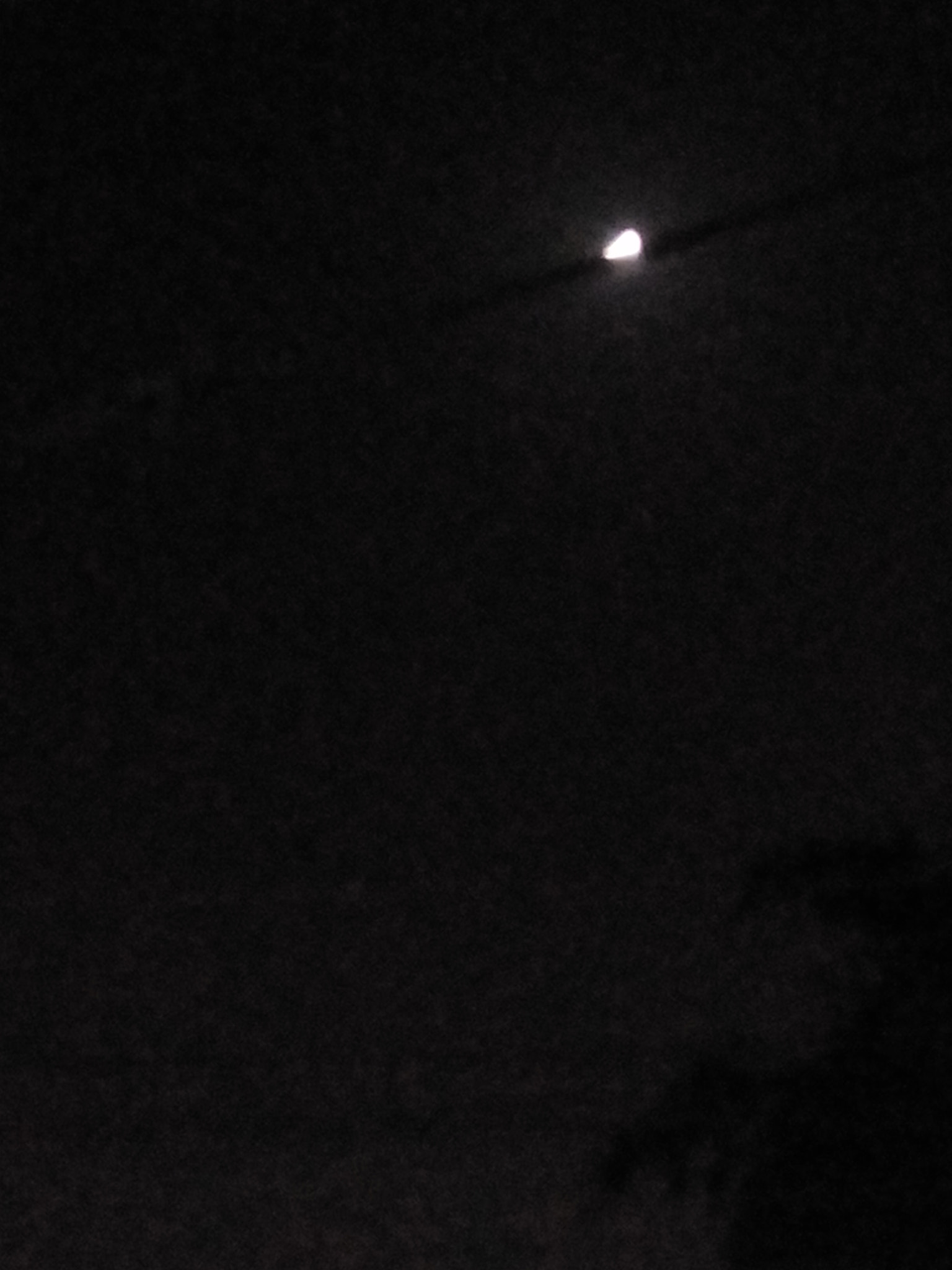 HUAWEI Y5II sample photo. Deep in the night..a shining moon photography