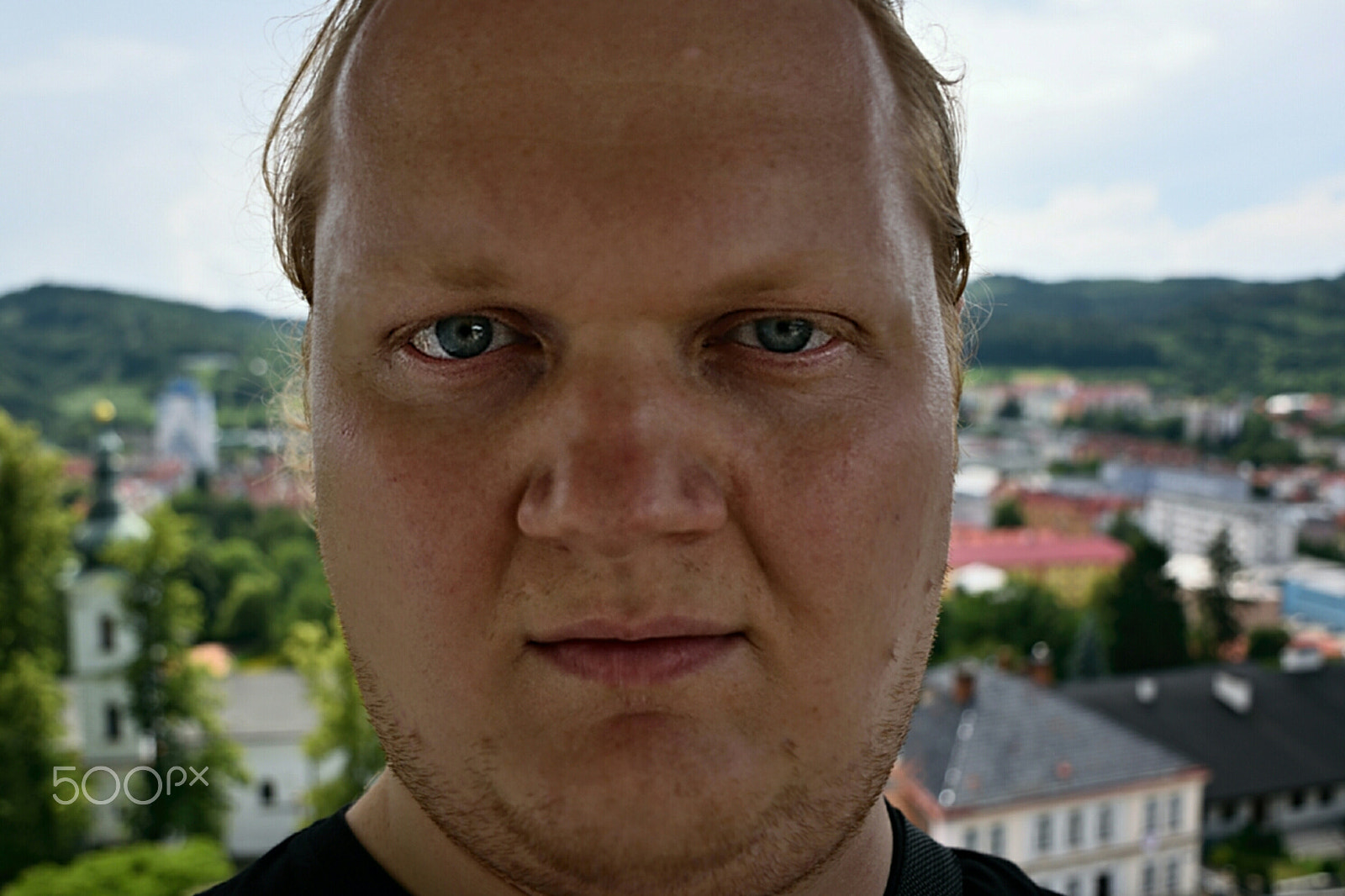 Nikon D5300 sample photo. Vsetin, czech republic - june 02, 2018: tourist from chomutov city on tower of lock with... photography
