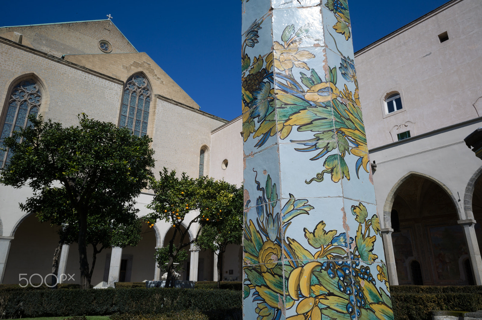 Leica M9 sample photo. Cloister st. chiara photography