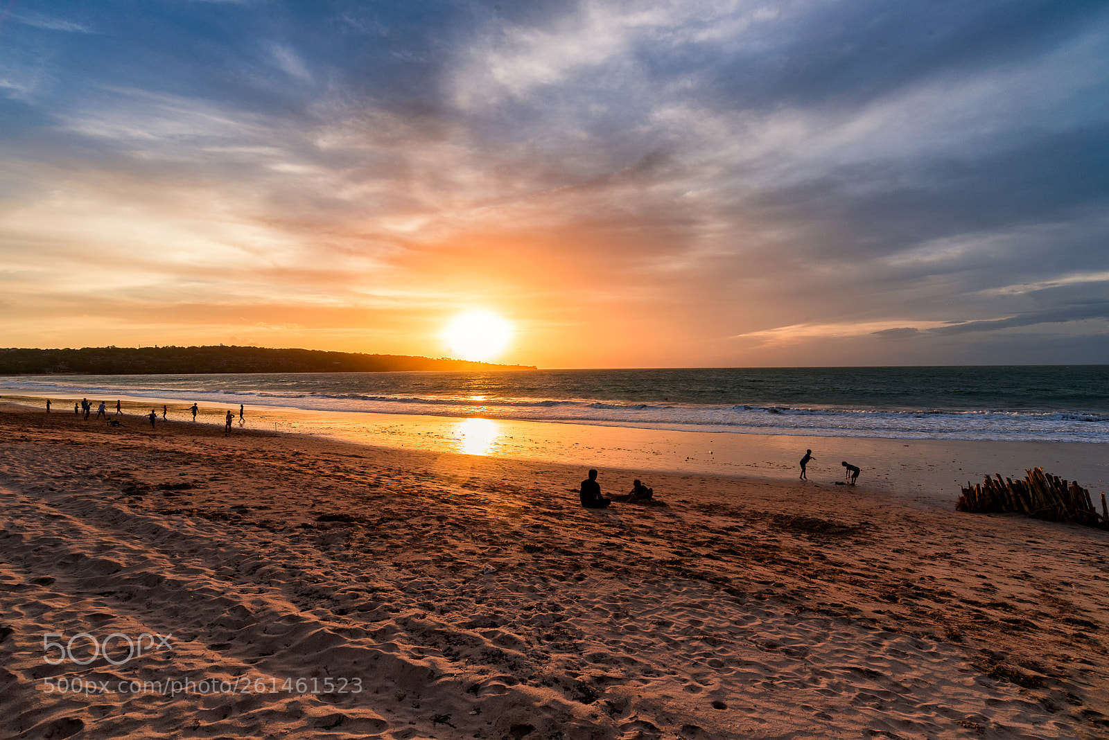 Nikon D750 sample photo. Sunset jimbaran beach photography