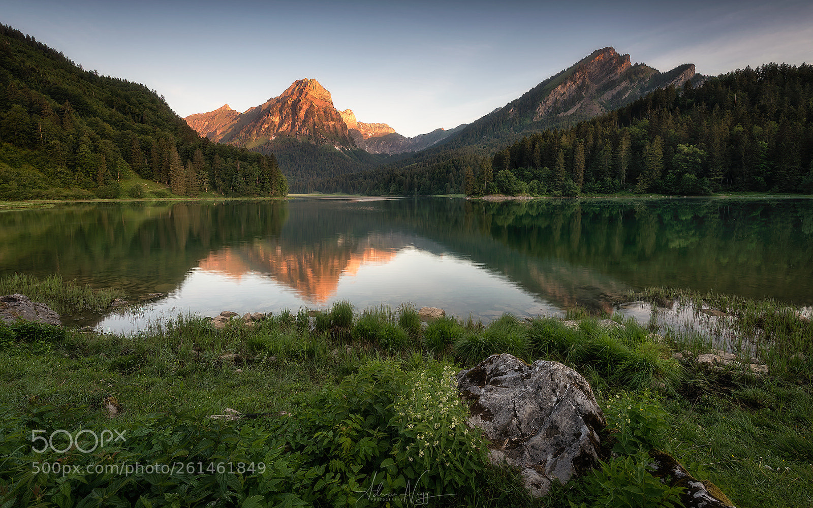 Nikon D750 sample photo. First light, swiss alps photography