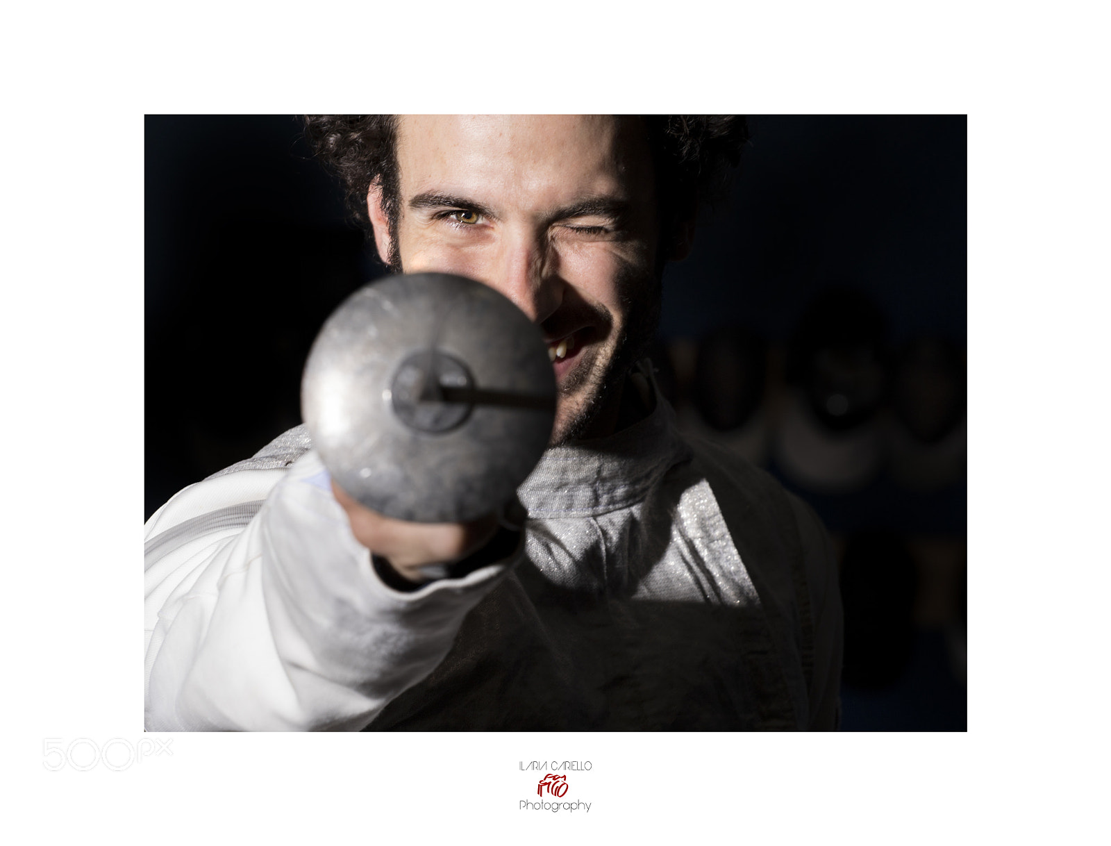 Canon EOS 6D Mark II sample photo. Fencer. photography