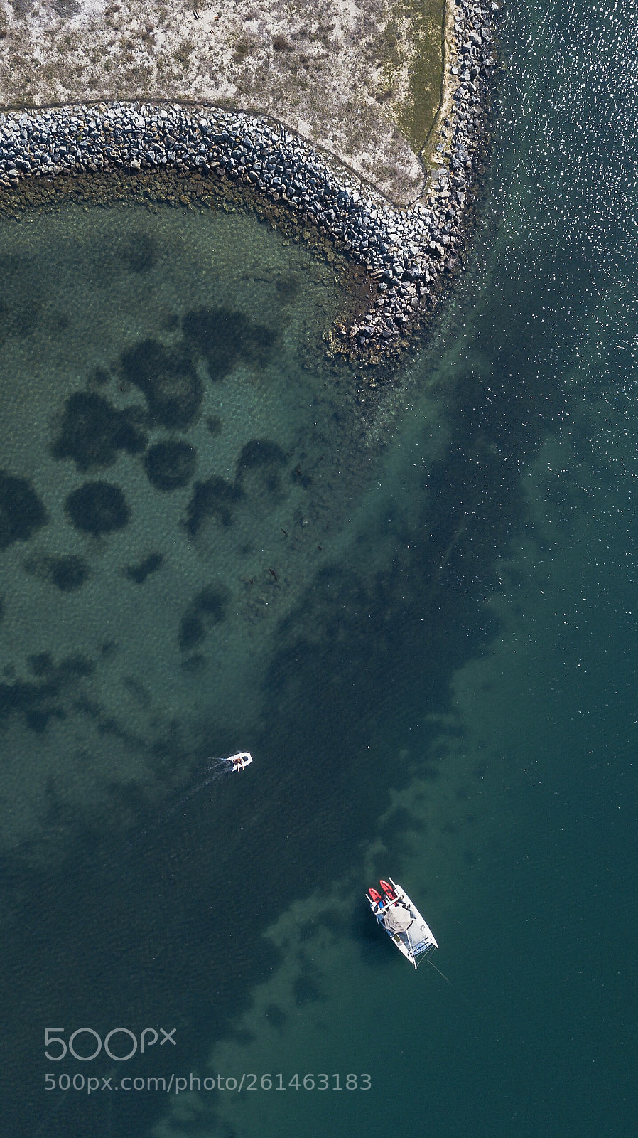 DJI FC220 sample photo. Mission bay coast photography