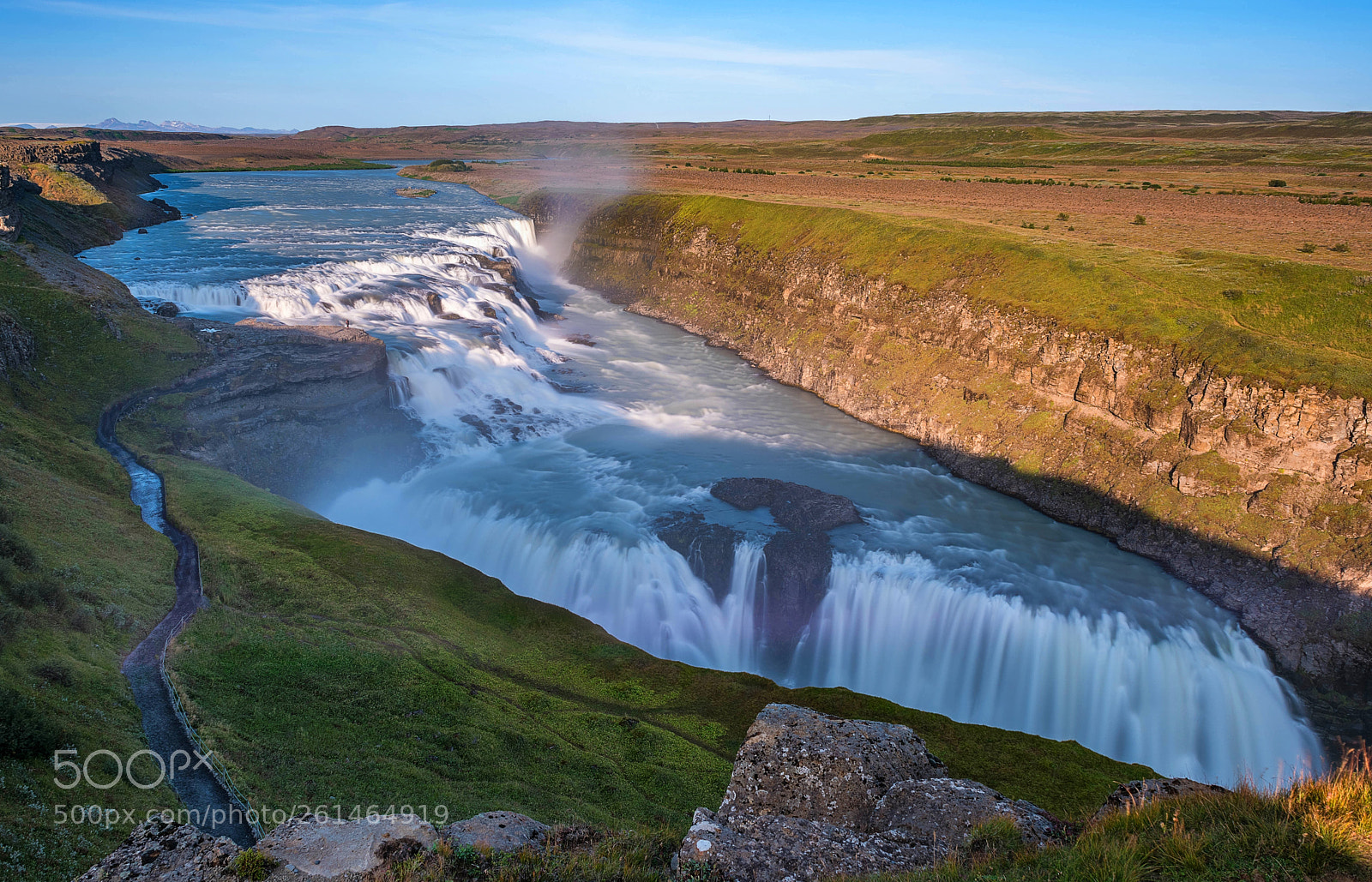 Nikon D810 sample photo. Gullfoss photography
