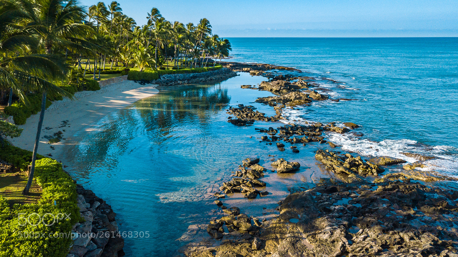 DJI FC220 sample photo. Hawaii beach photography