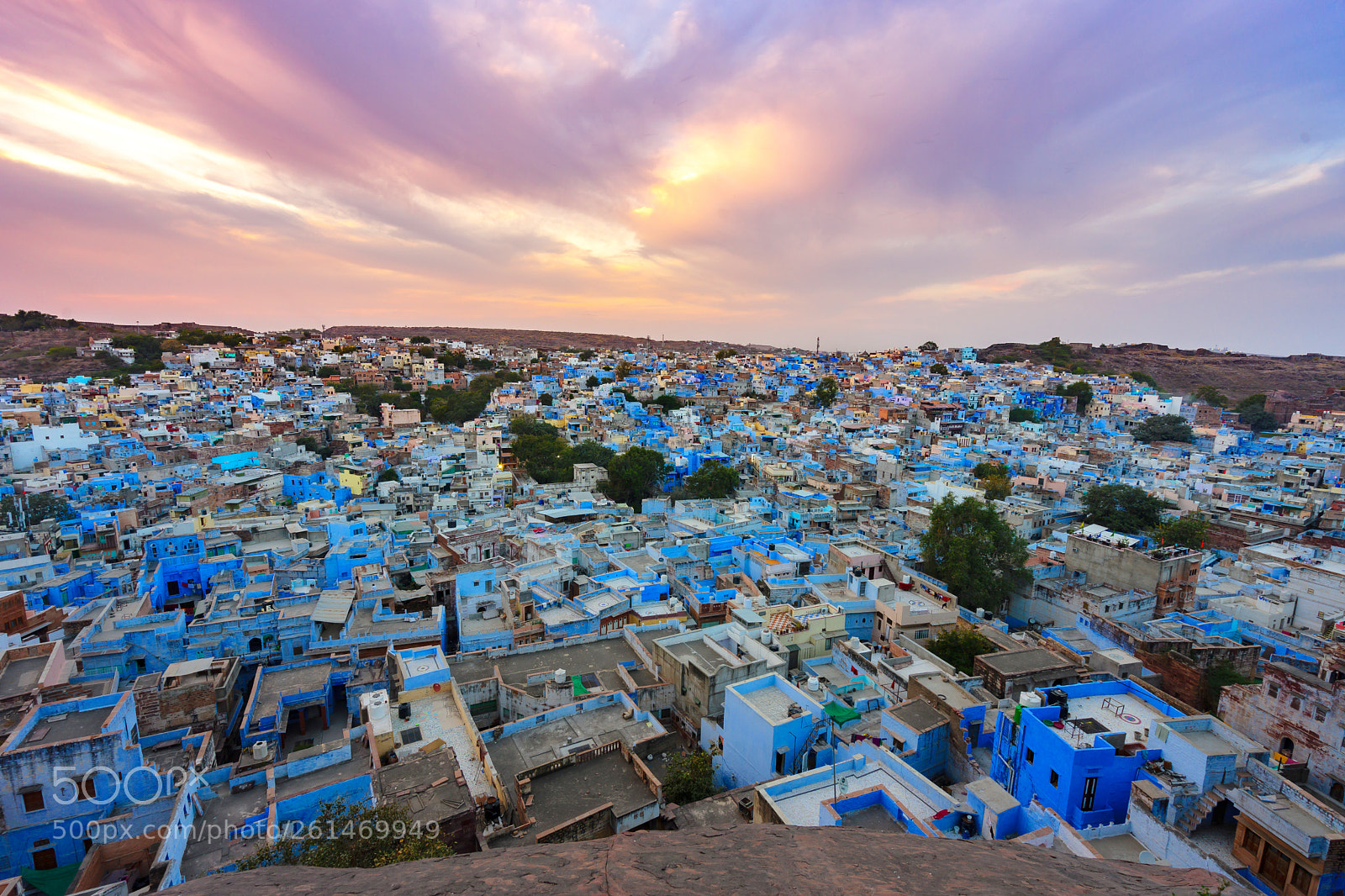Sony a7 II sample photo. Blue city - jodhpur photography