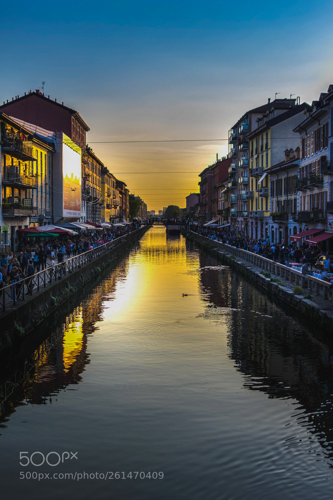 Pentax K-3 sample photo. Milan - navigli photography
