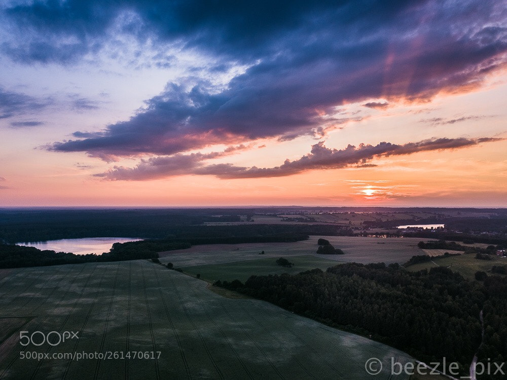 DJI FC220 sample photo. Sonnenuntergang über meckpom photography