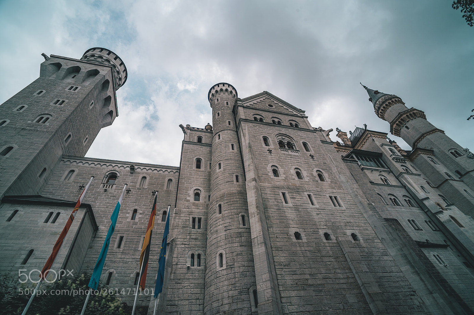 Nikon D4 sample photo. Neuschwanstein castle : bavaria : germany photography