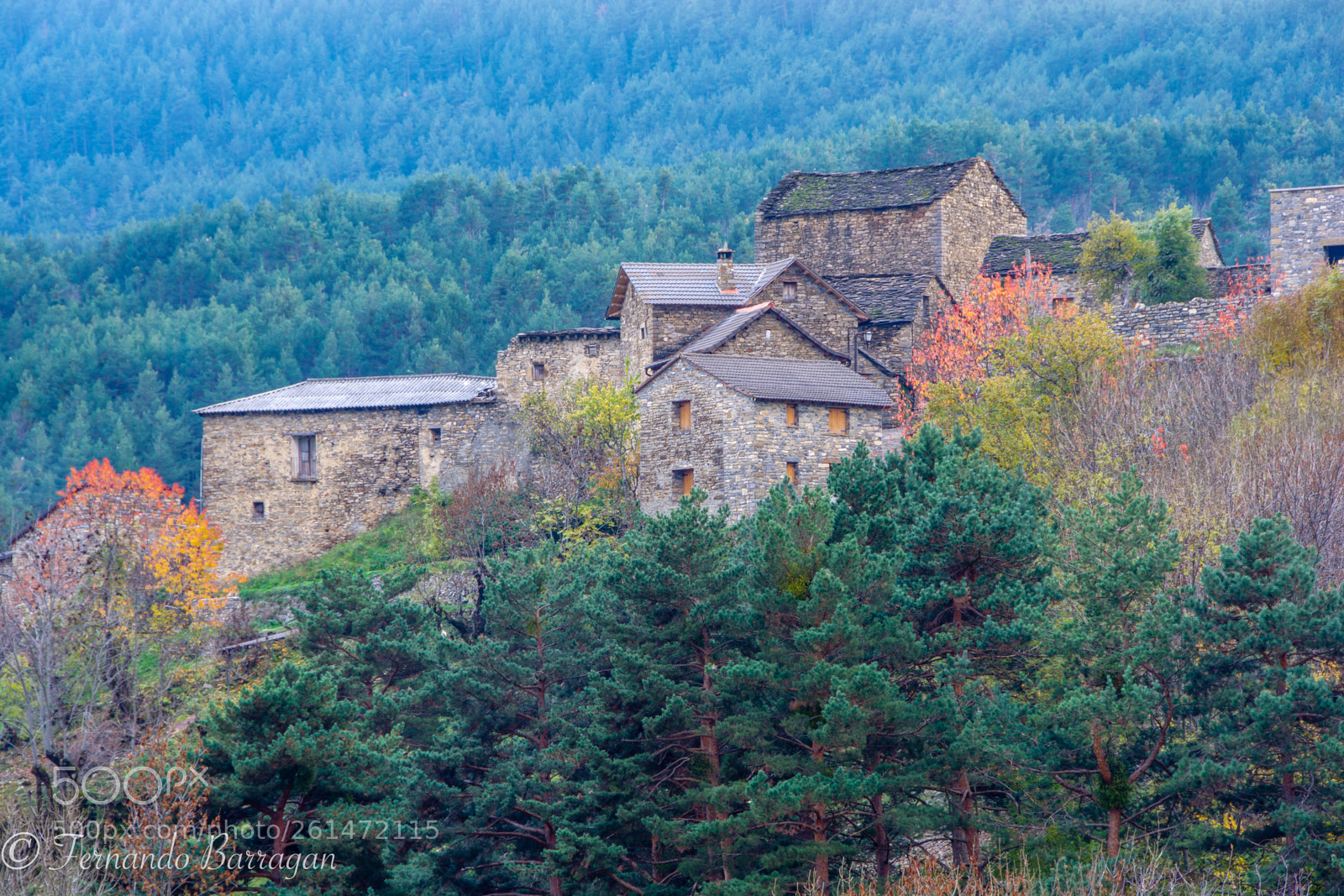 Nikon D7100 sample photo. Ordesa pueblo de montan photography