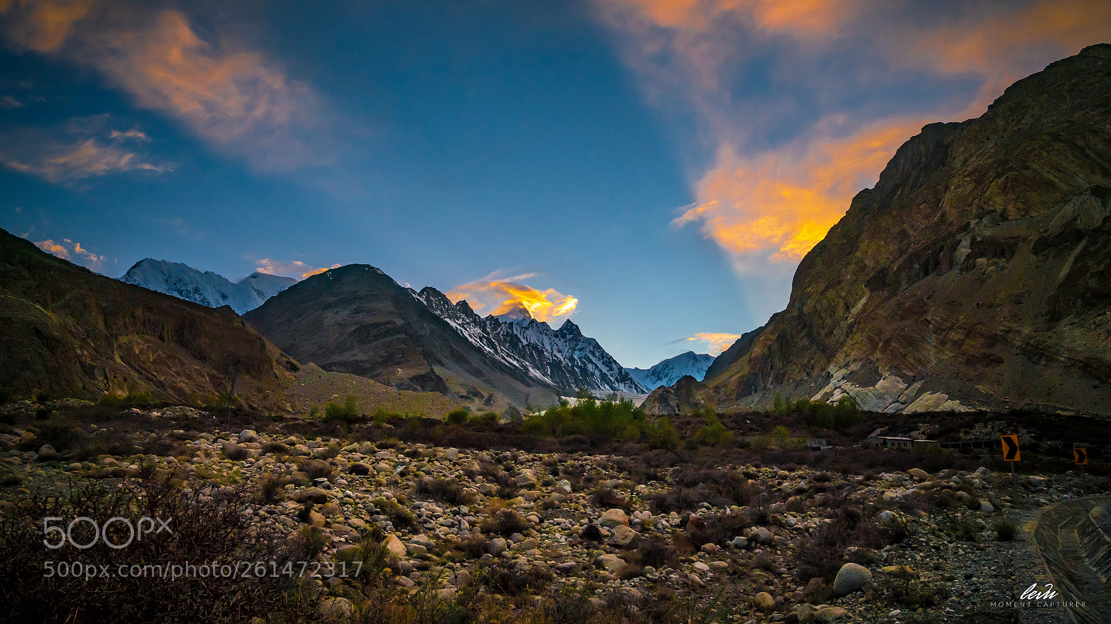 Sony a7R II sample photo. Sunset in passu pakistan photography