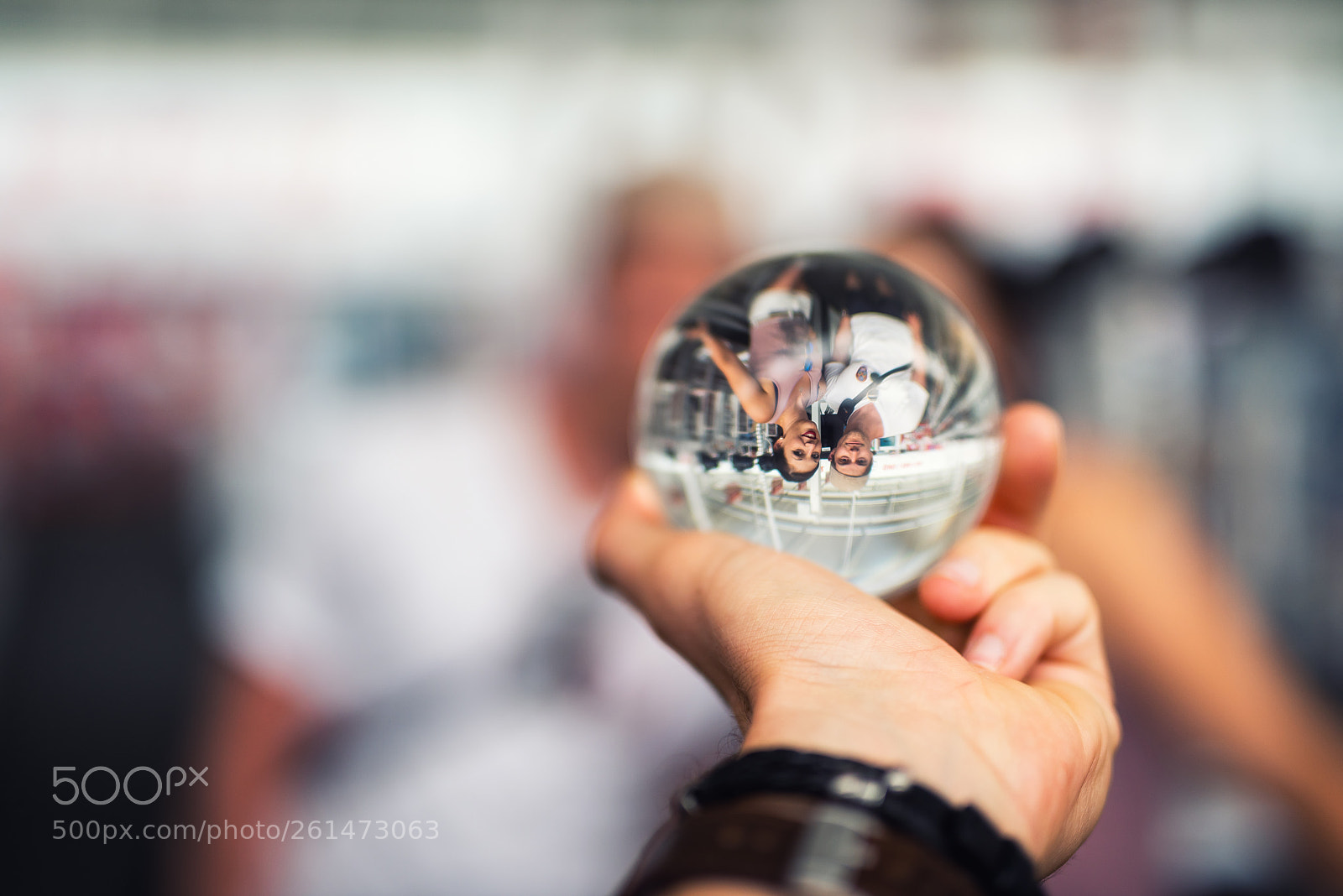 Nikon D810 sample photo. Playing with lens ball photography