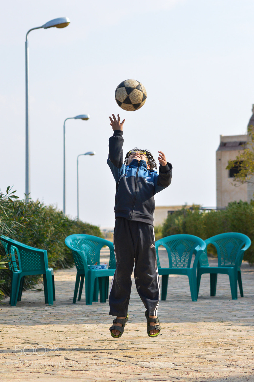 Nikon D3200 sample photo. Fly the ball photography