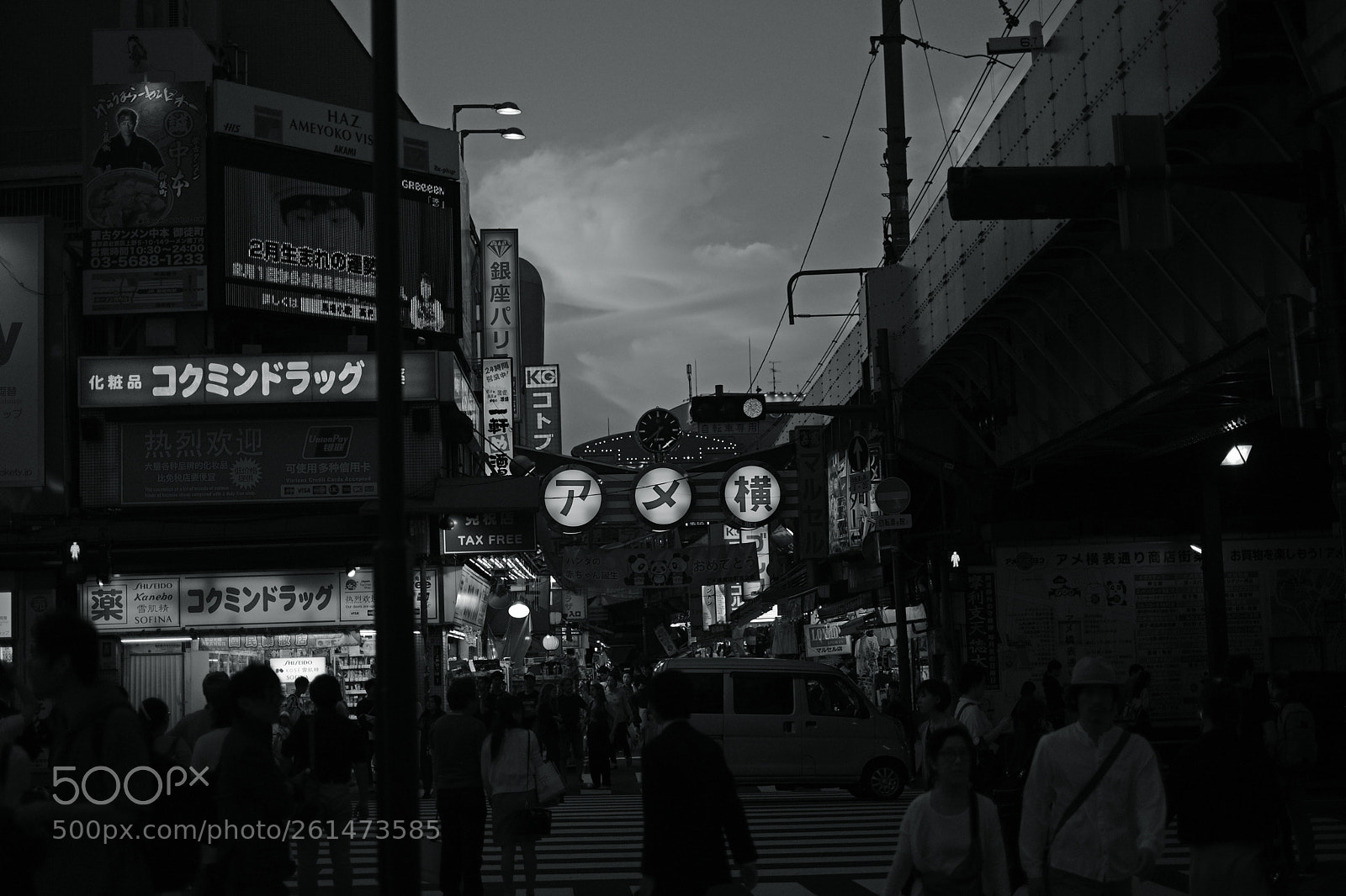 Fujifilm X-T2 sample photo. Twilight@okachimachi, tokyo photography