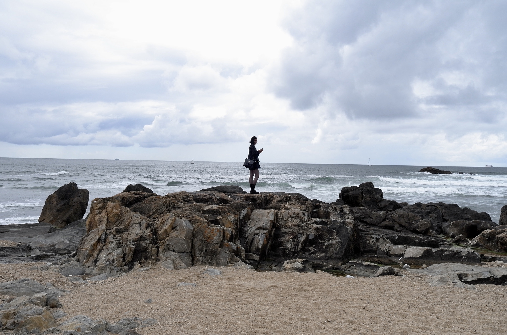 Leica X-E (TYP 102) sample photo. Alone at the sea photography