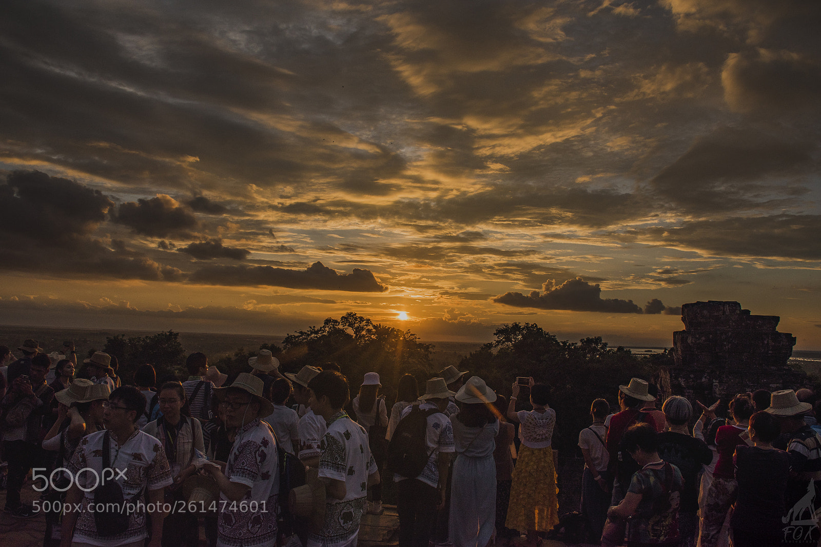 Nikon D5500 sample photo. ថ្ងៃលិច sunset, siem reap, cambodia. photography