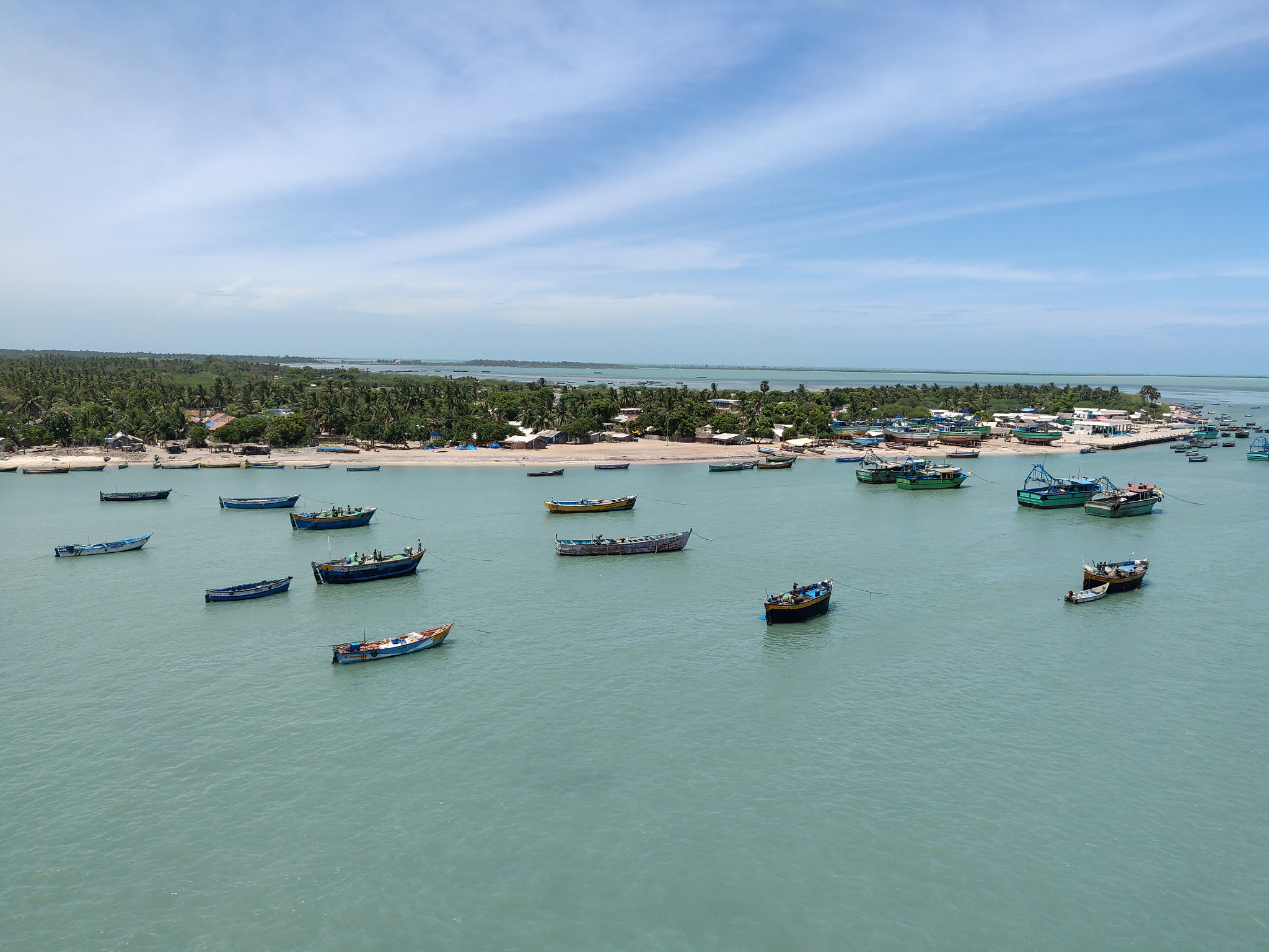 OnePlus A6000 sample photo. Rameswaram harbour photography
